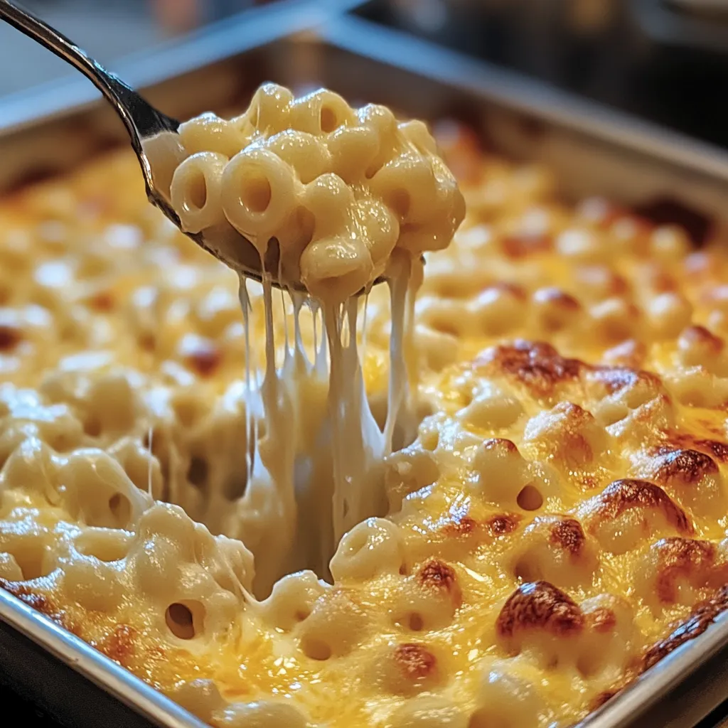 CREAMY BAKED MAC AND CHEESE Recipe