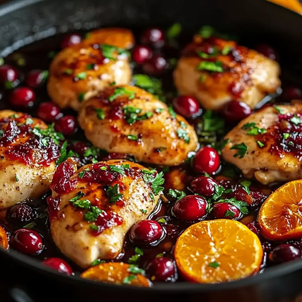 Cranberry Orange Chicken