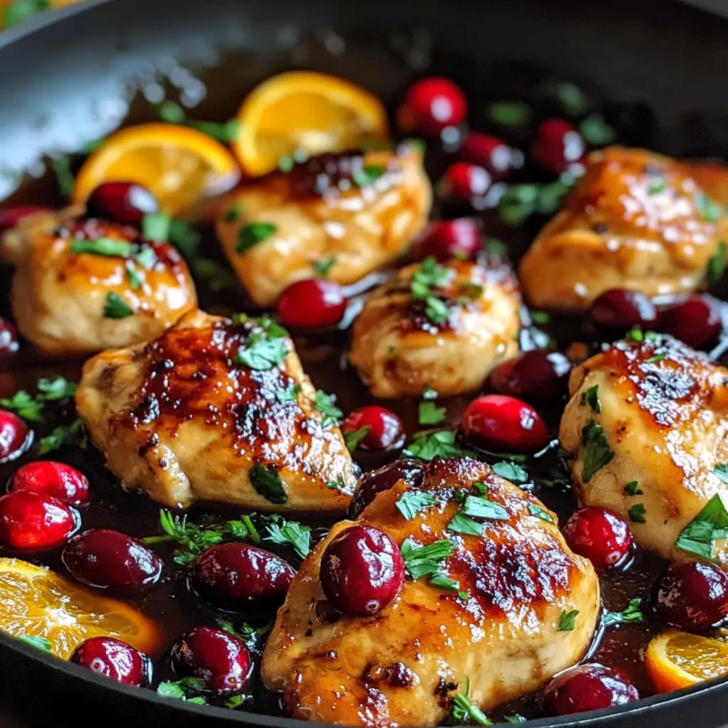 Cranberry Orange Chicken Recipe