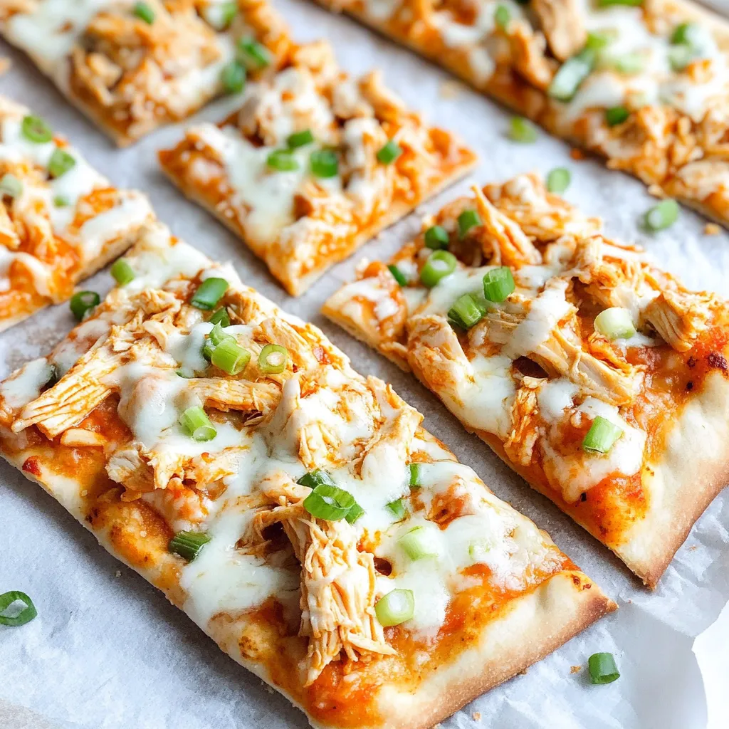 Buffalo Chicken Flatbread
