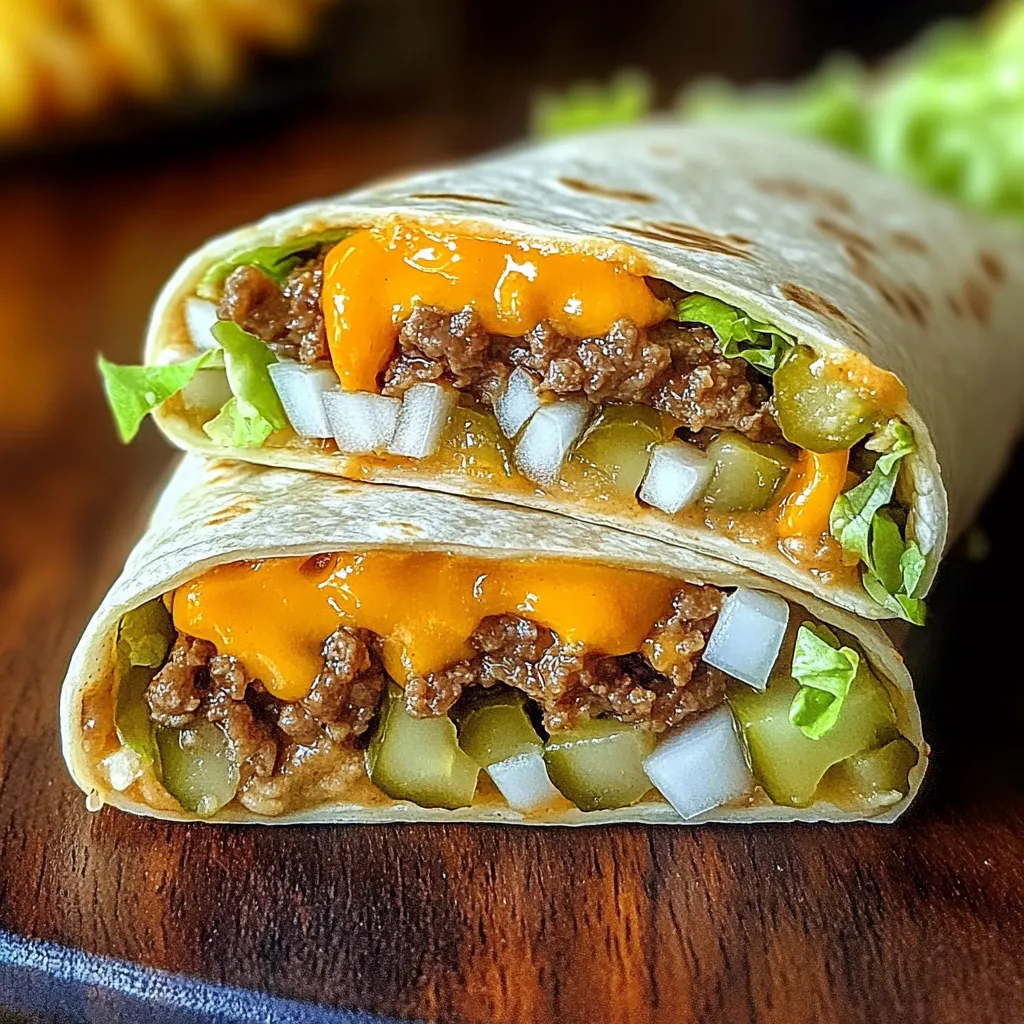 Big Mac Wraps Recipe – Dinner Idea