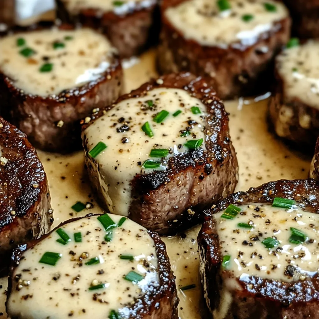 Easy Garlic Butter Steak Bites with a Rich Parmesan Cream Sauce