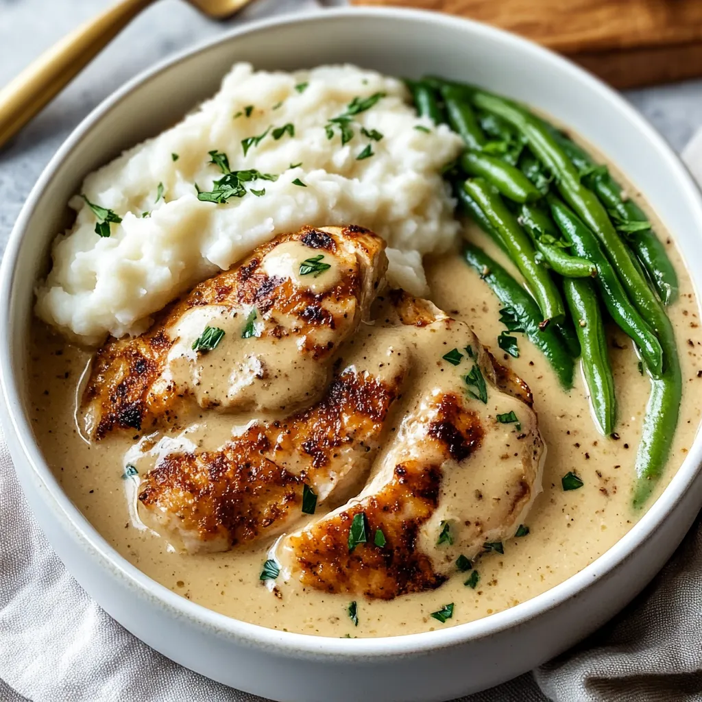Creamy Garlic Chicken Recipe