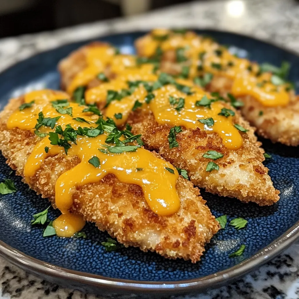 Crispy Cheddar Chicken Recipe