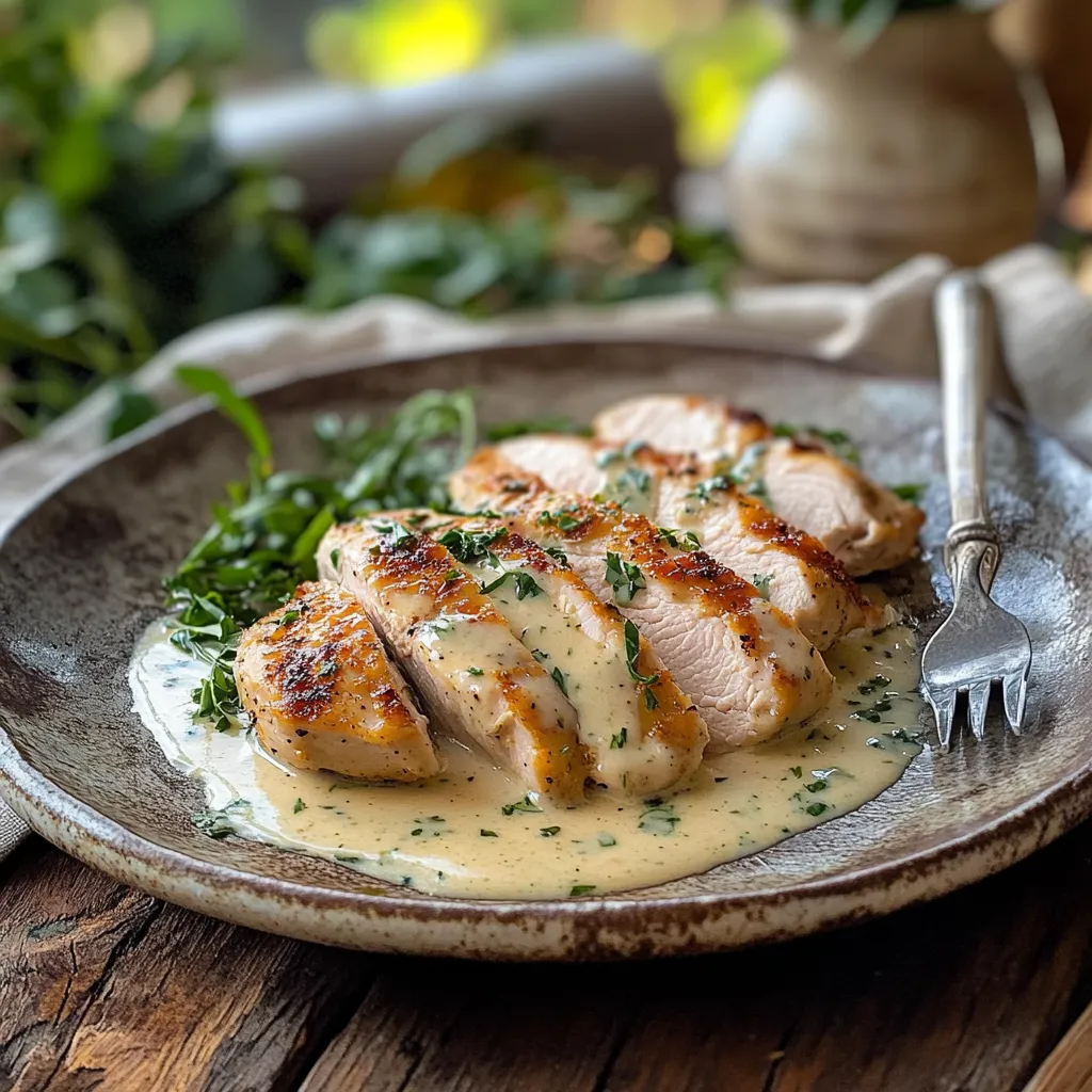 Melt In Your Mouth Caesar Chicken