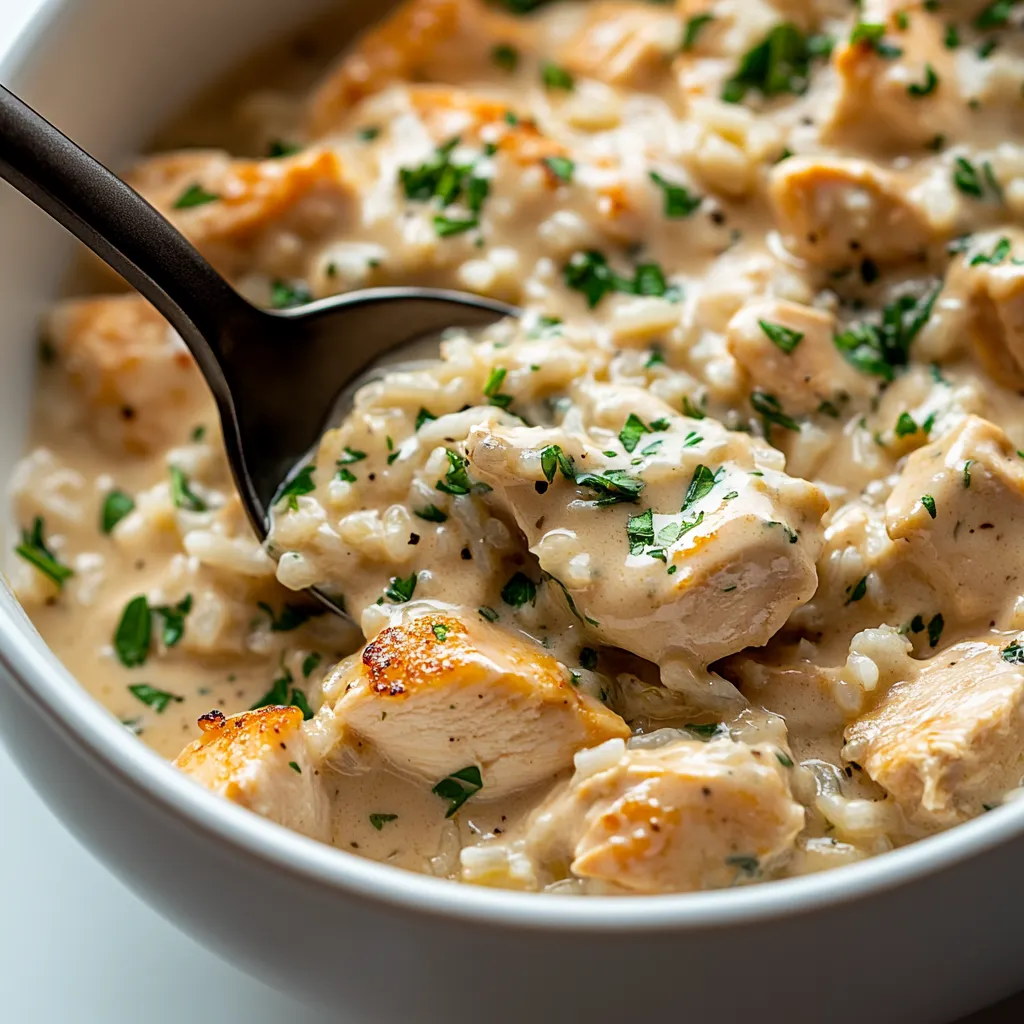 Creamy Herb Chicken & Basmati Rice