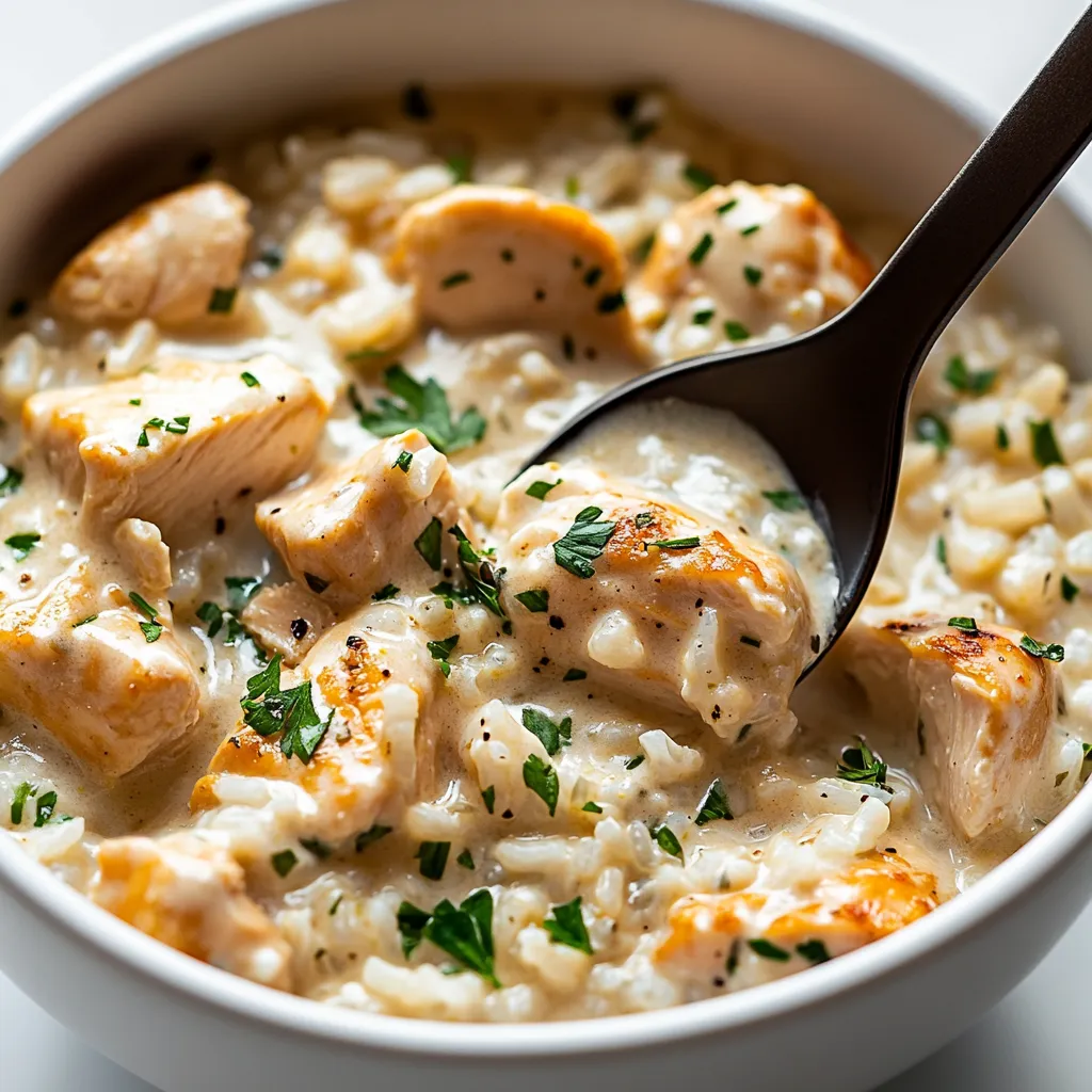 Creamy Herb Chicken & Basmati Rice Recipe