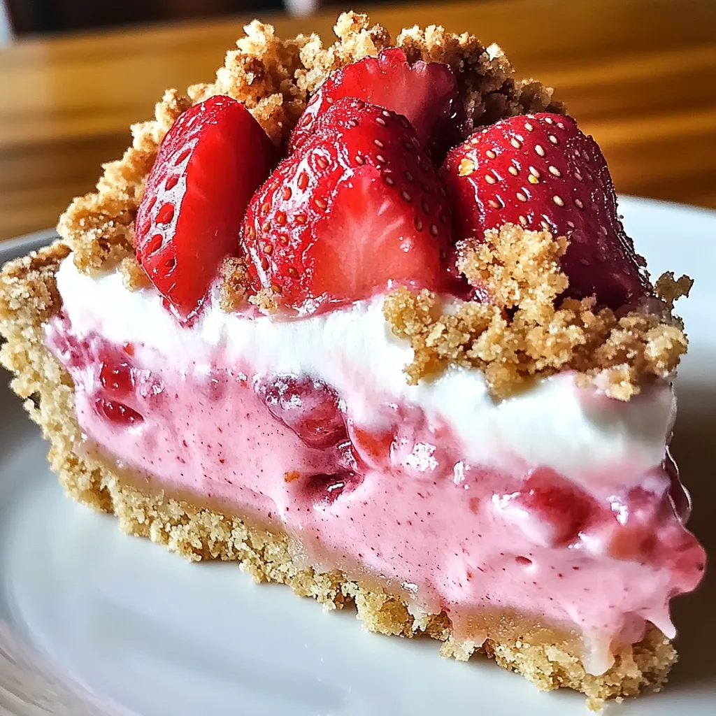 Strawberry Crunch Cheesecake