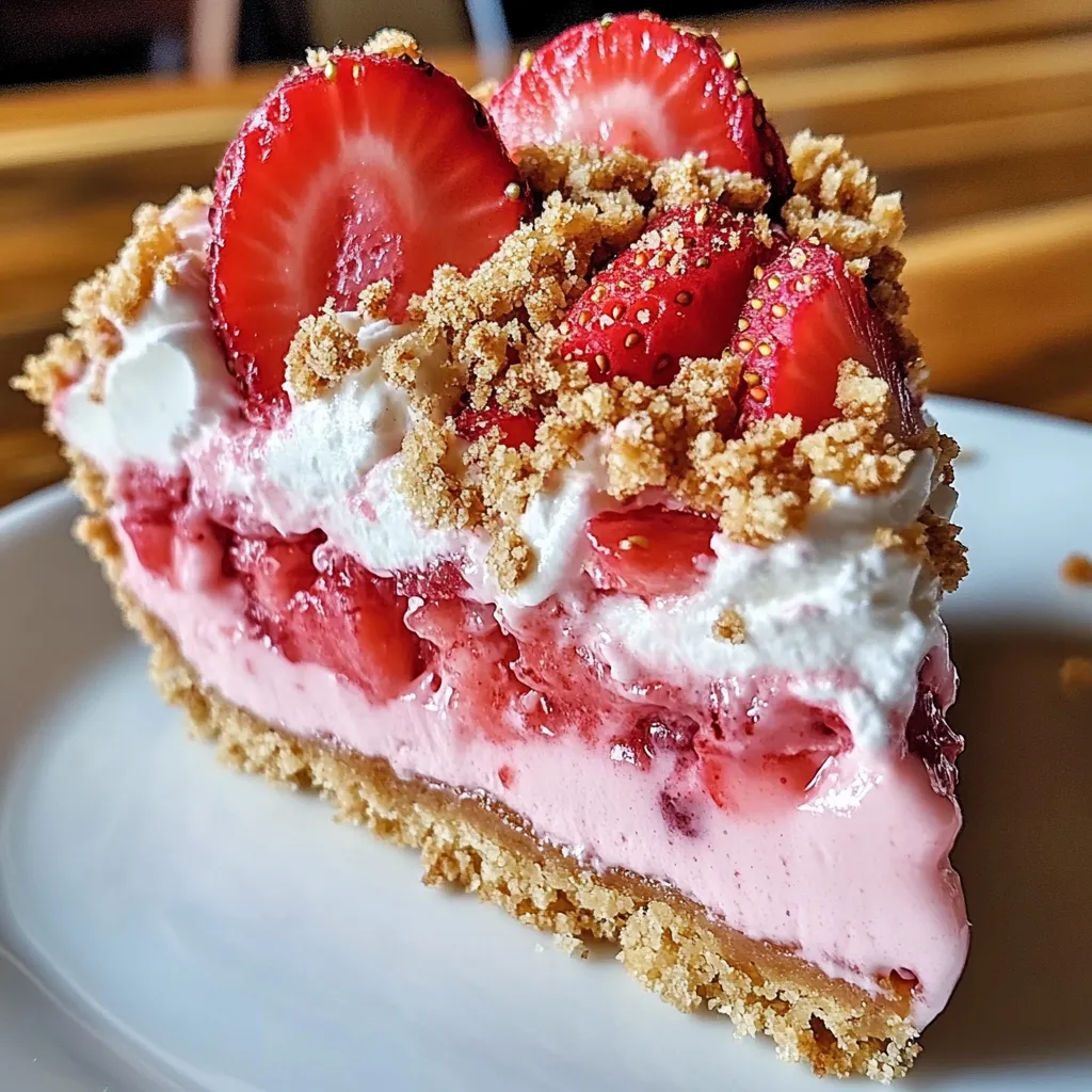Strawberry Crunch Cheesecake Recipe