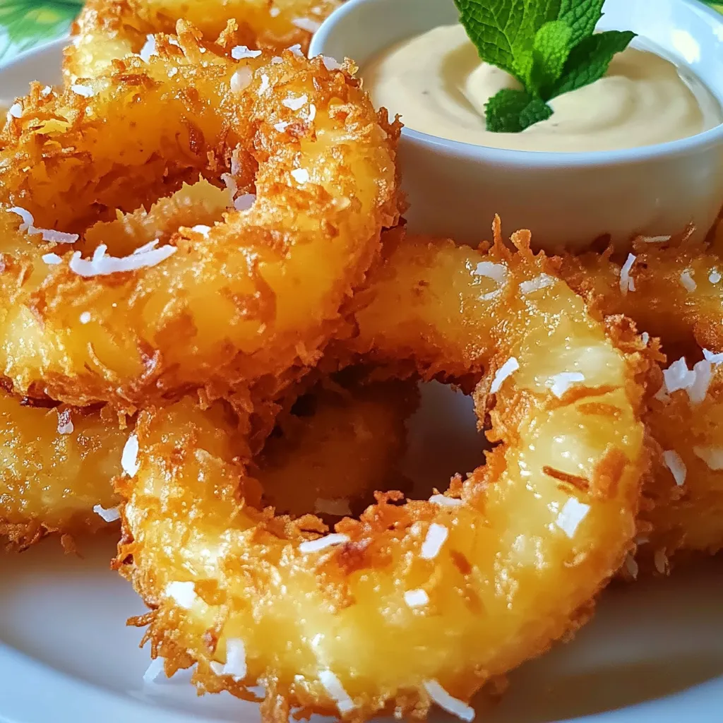 Fried Pineapple Rings – Tropical Snack Recipe