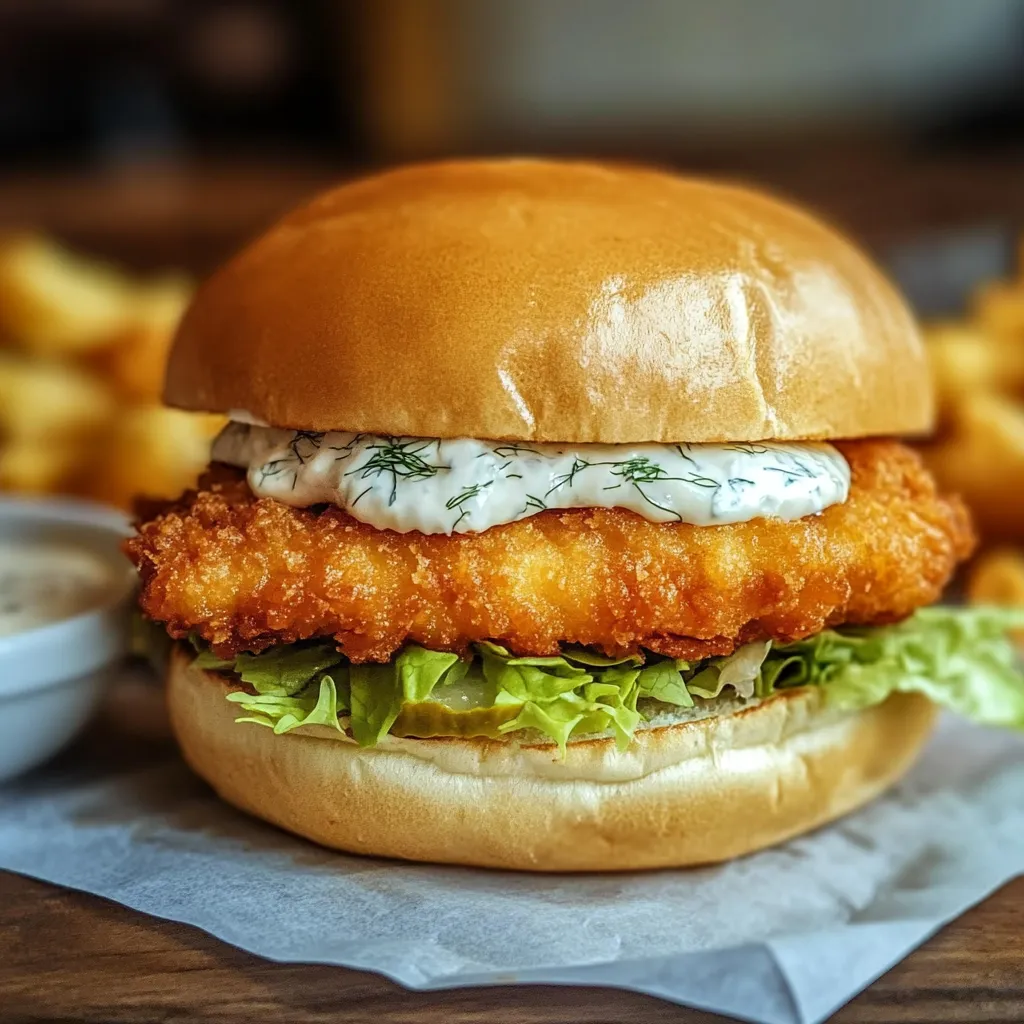 Homemade Fish Sandwich Recipe