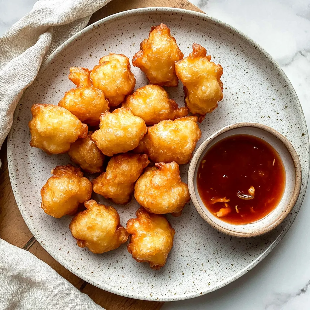 Chinese Chicken Balls With Sweet And Sour Sauce