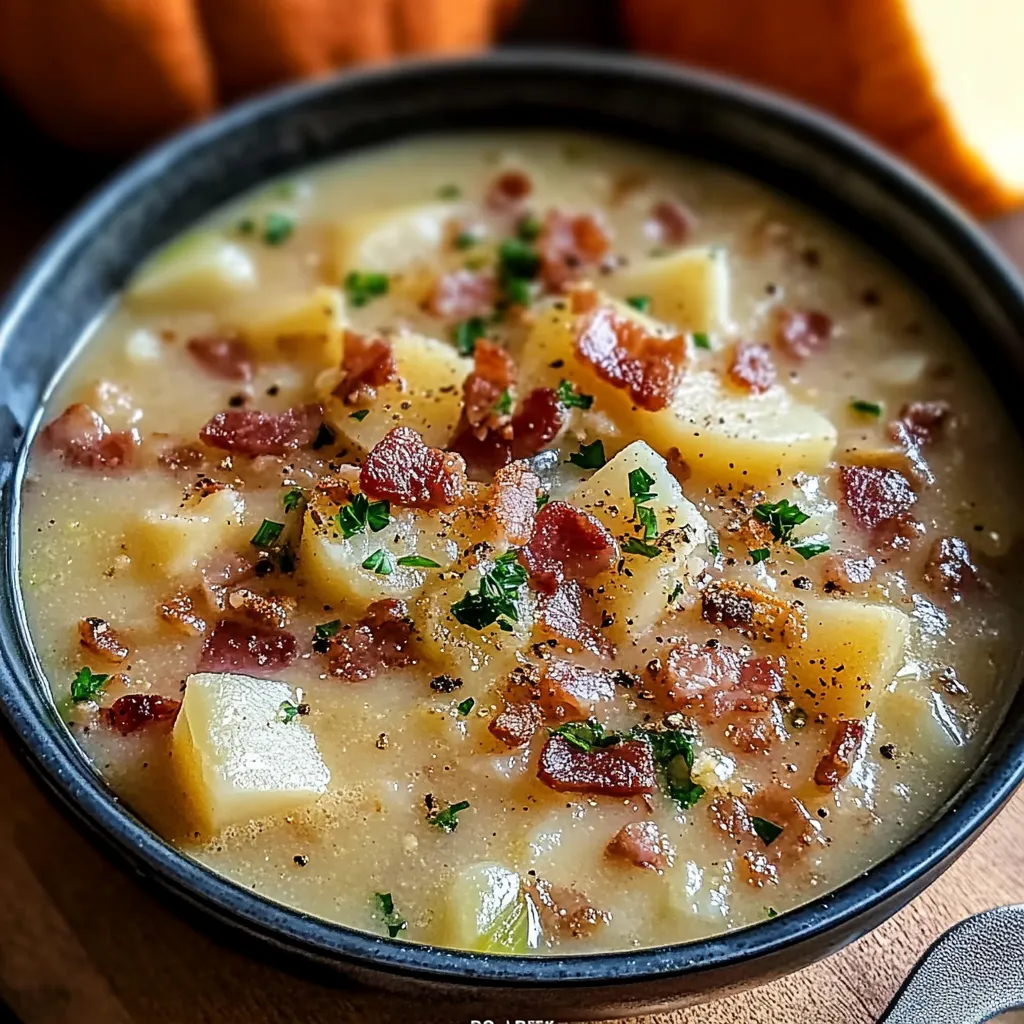 Irish Potato and Cabbage Soup Recipe