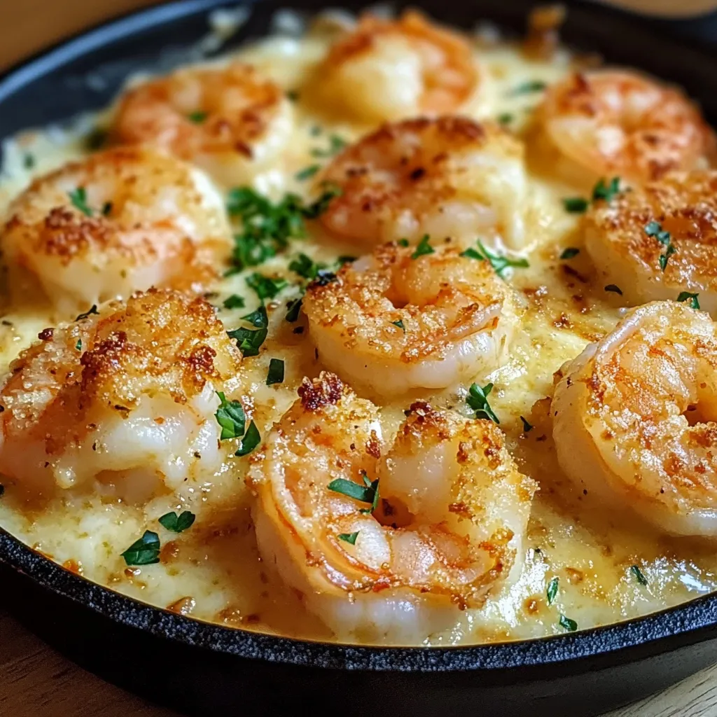 Garlic Shrimp Gratin Recipe