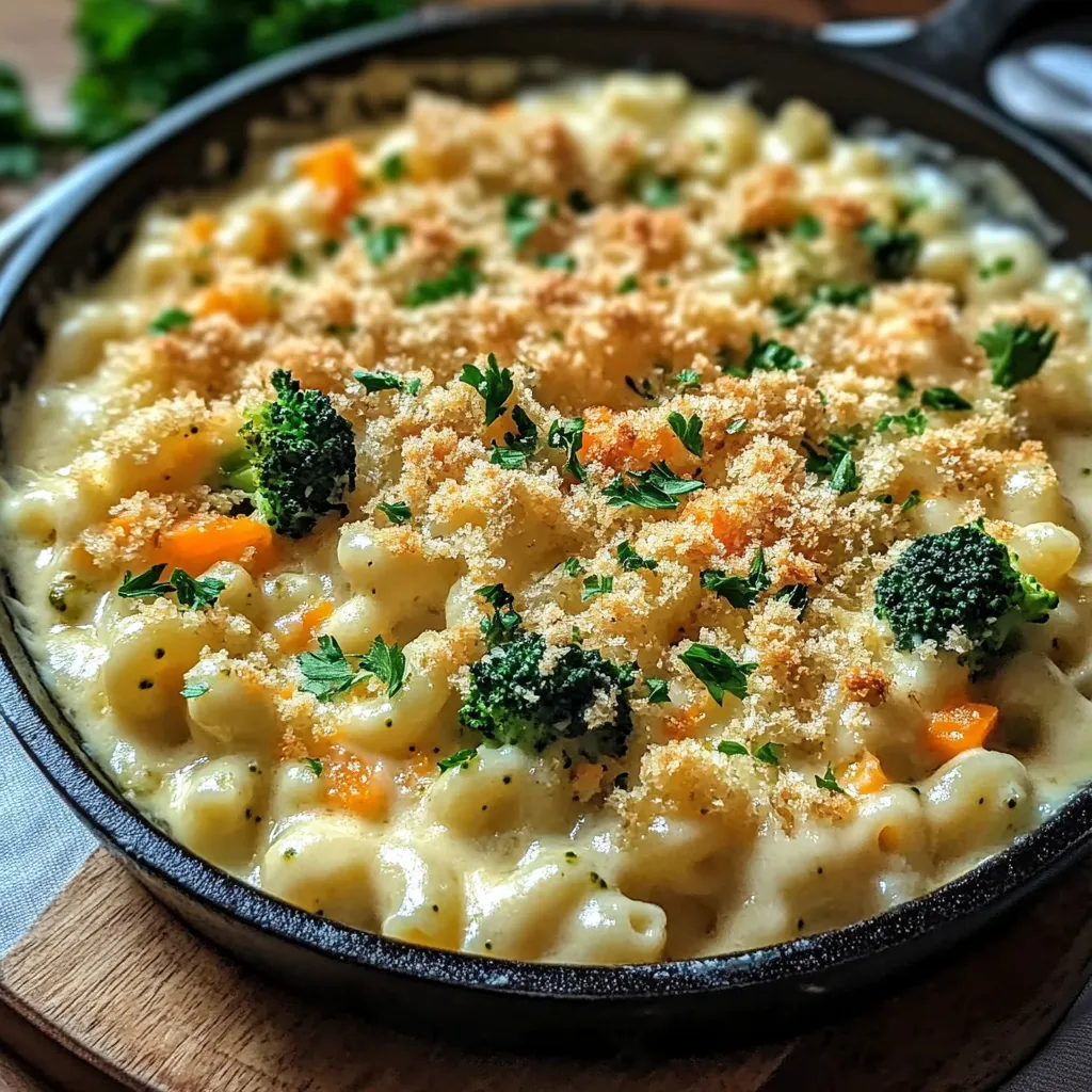 One Pot Veggie Mac and Cheese (Quick & Creamy)