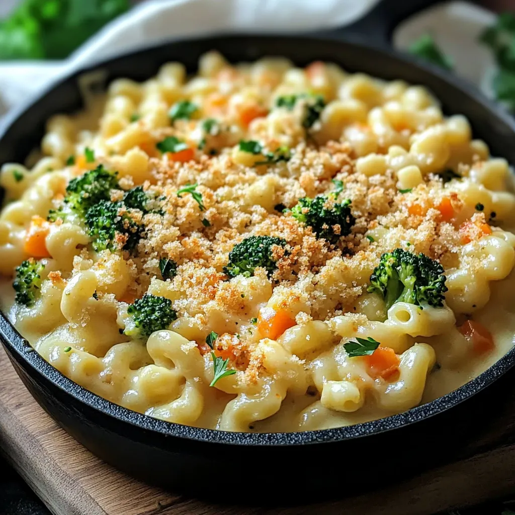 Easy One Pot Veggie Mac and Cheese (Quick & Creamy)
