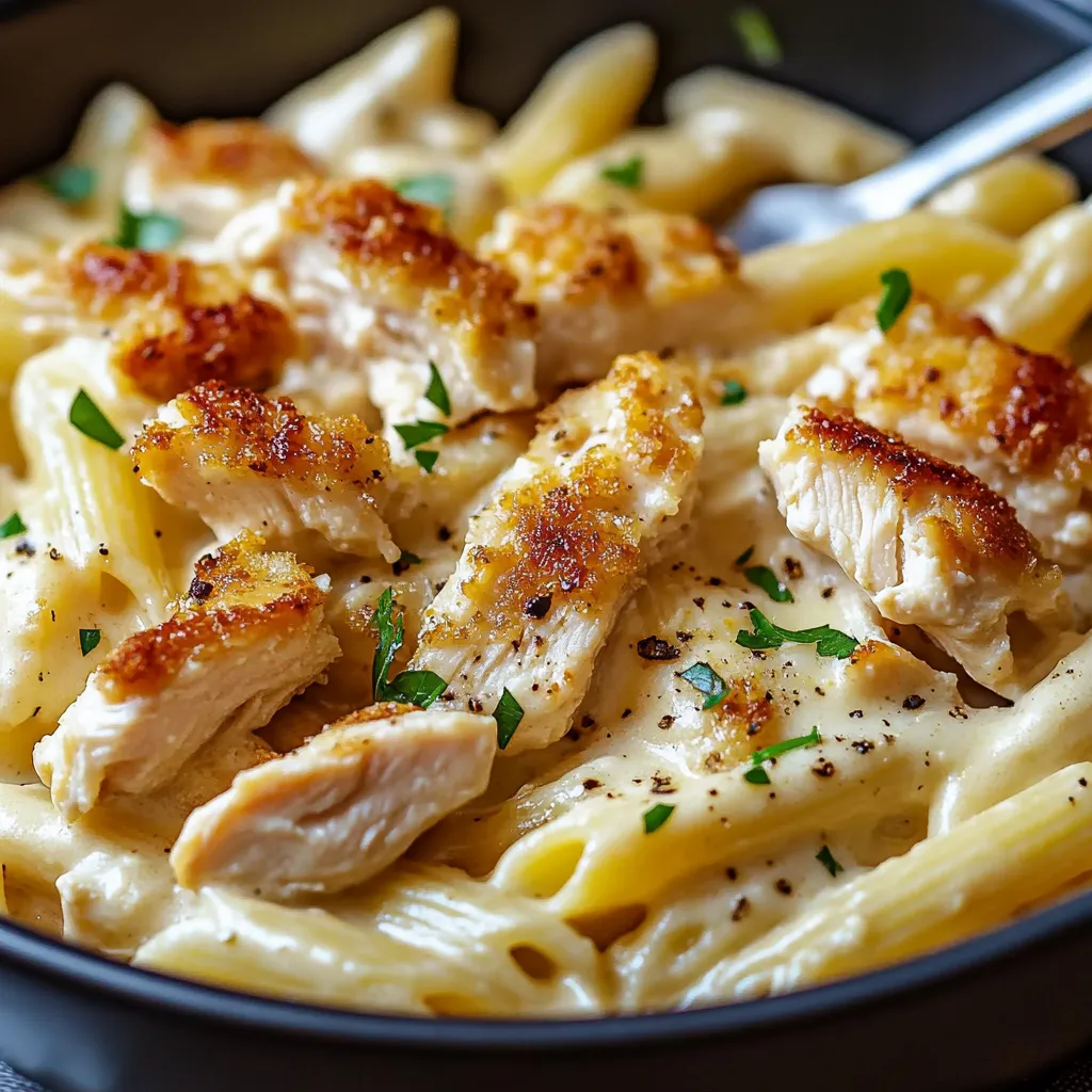 Easy Crack Chicken Penne