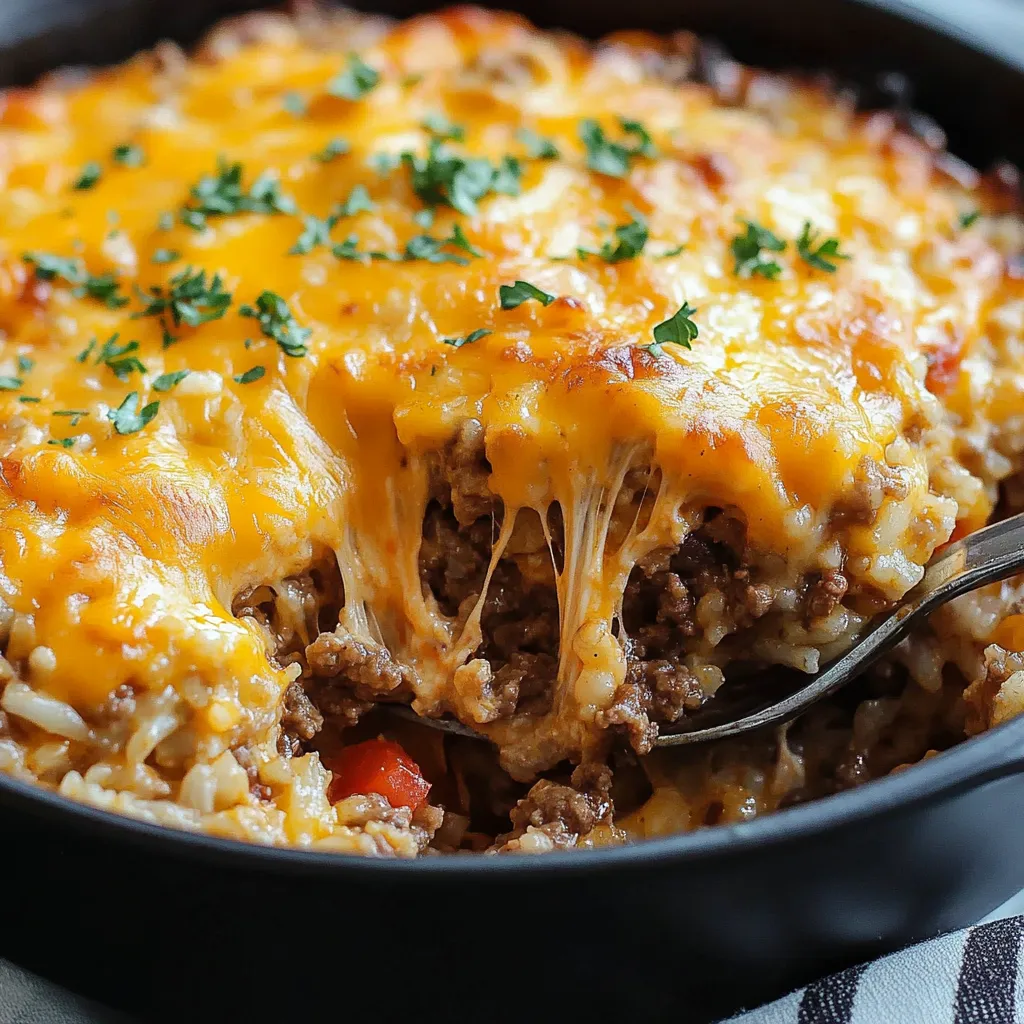 Cheesy Taco Rice Recipe