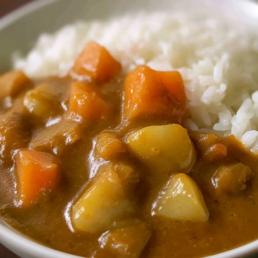 Japanese Curry on Rice