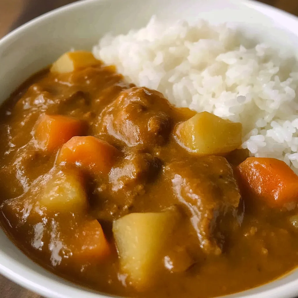Japanese Curry on Rice Recipe