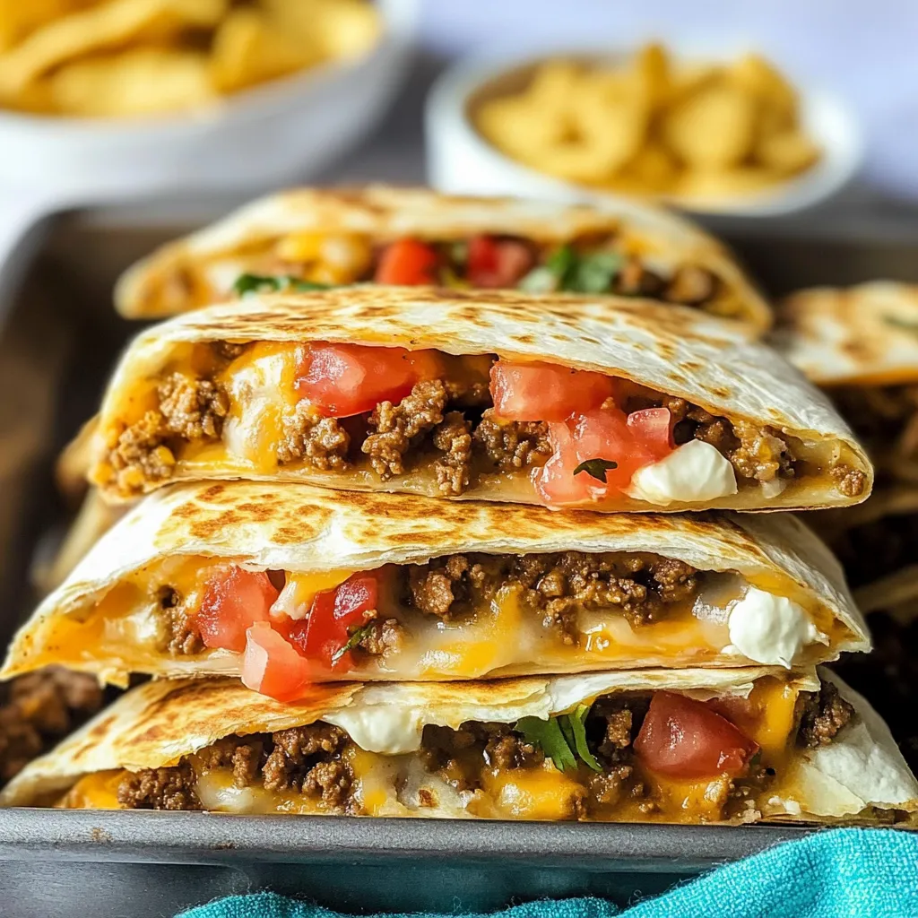 Copycat Taco Bell Crunchwrap Supreme