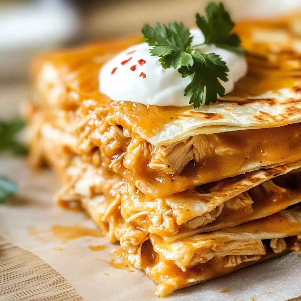 Easy Taco Bell Chicken Quesadilla