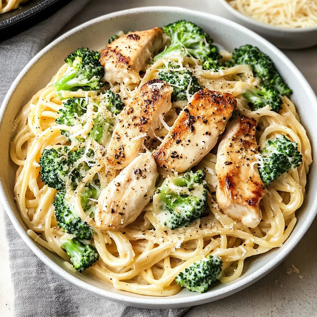 Low Calorie Chicken Alfredo