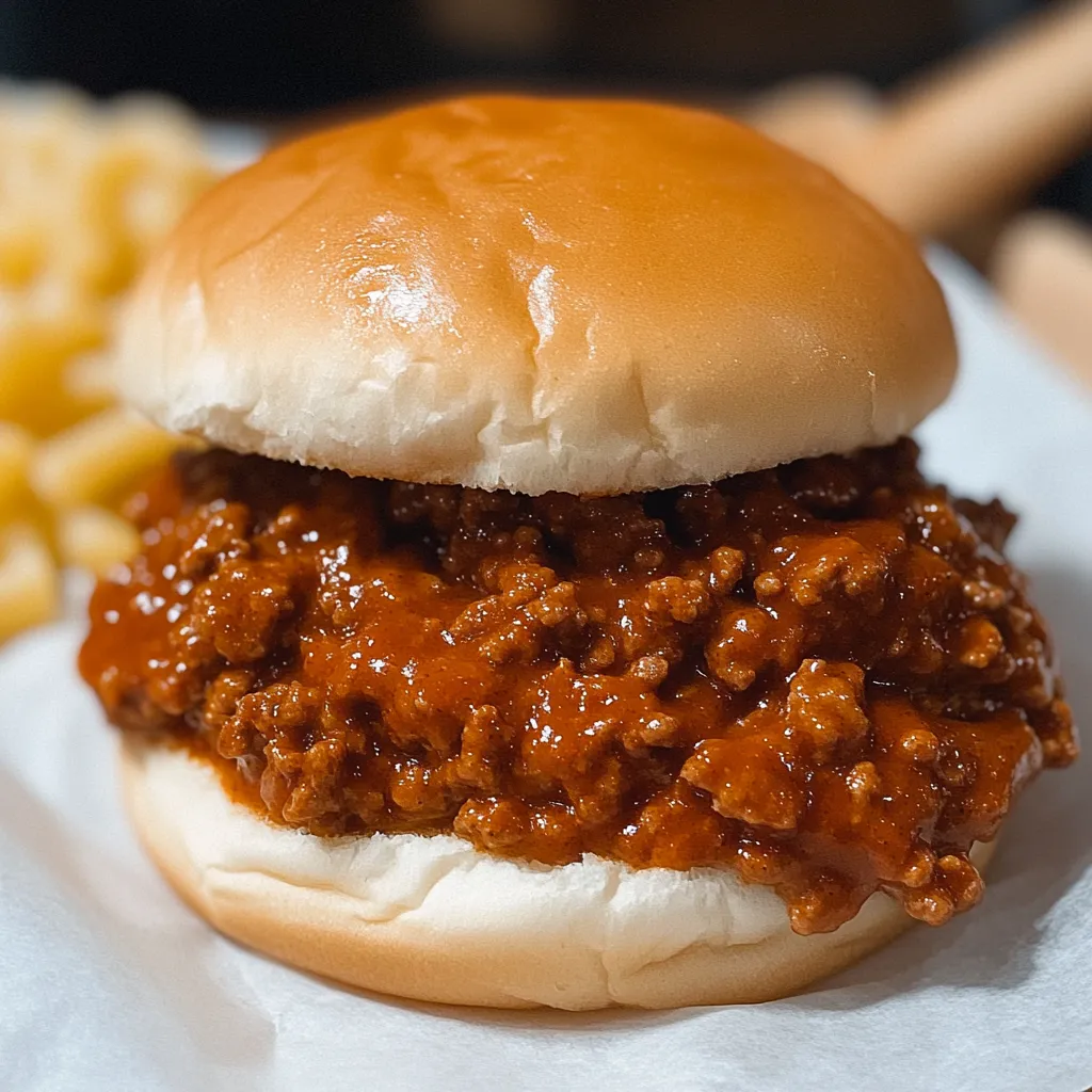 The BEST Sloppy Joe Recipe