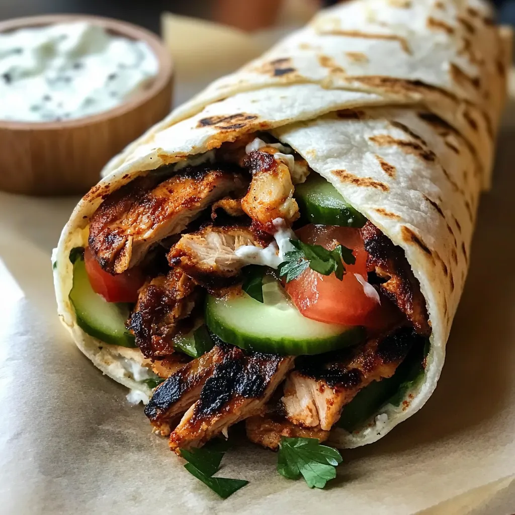 Greek Chicken Gyros Recipe
