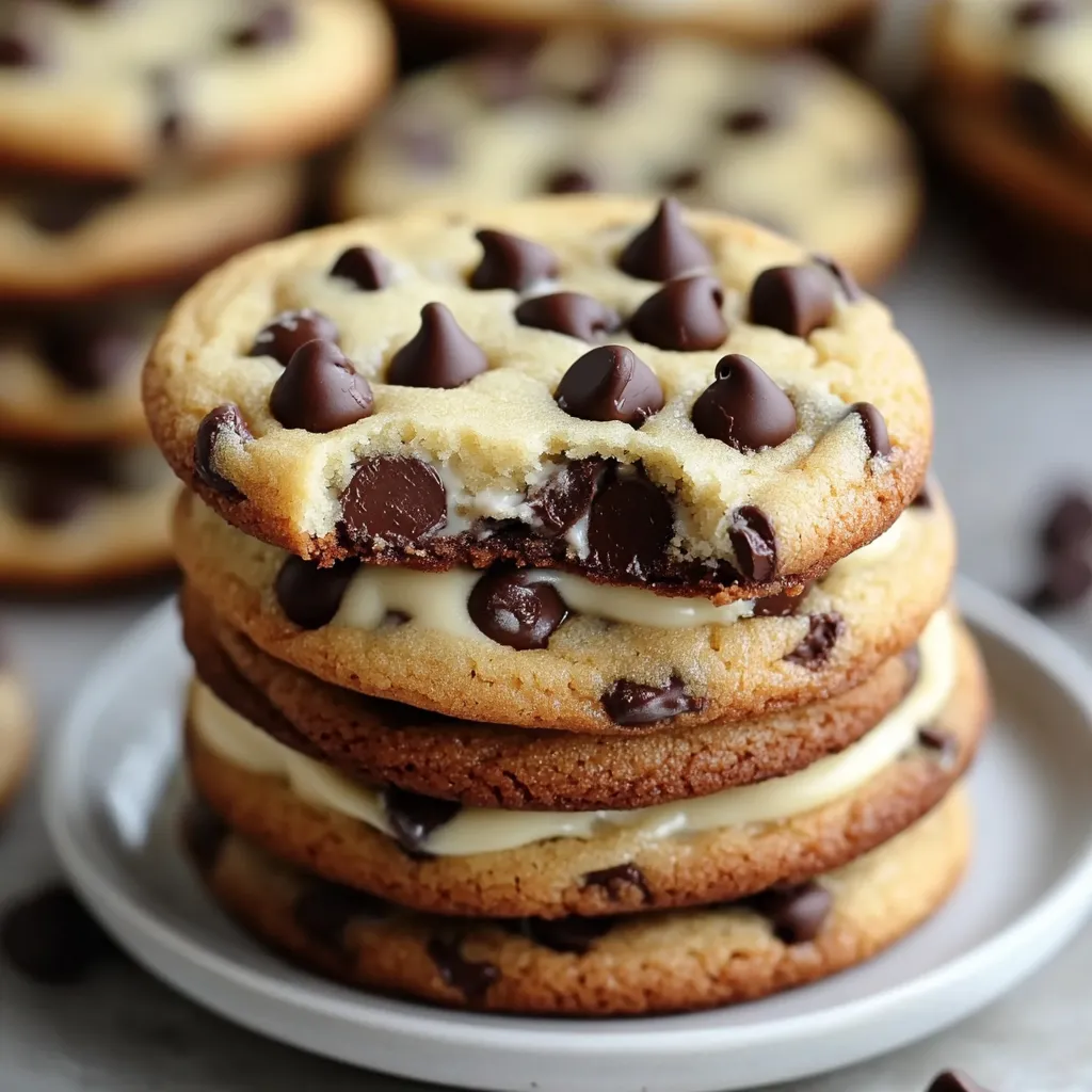 Easy Chocolate Chip Cheesecake Cookies
