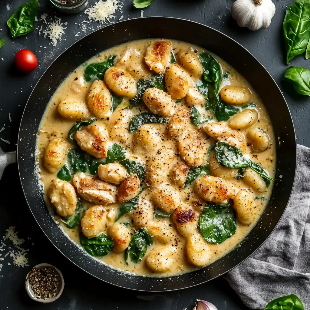 Garlic Chicken Gnocchi Skillet Recipe: A 30-Minute Wonder!