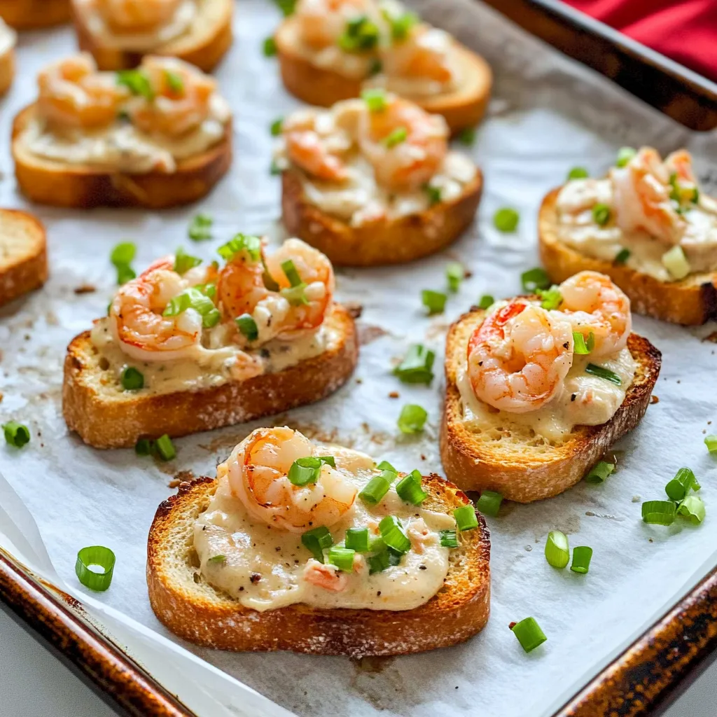 Easy Baked Shrimp Toast