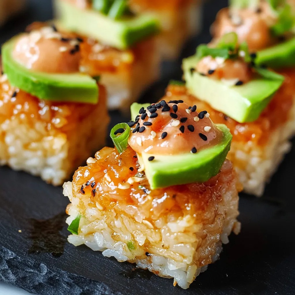 Easy Nobu Crispy Rice Spicy Tuna