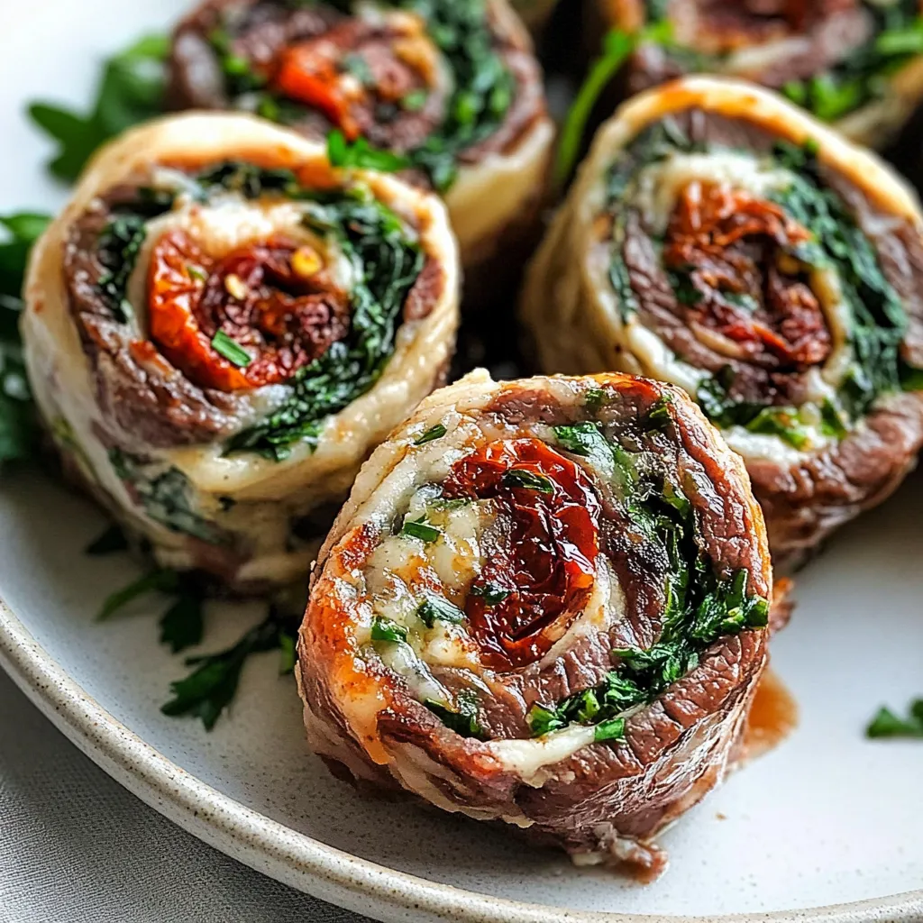 Steak Pinwheels