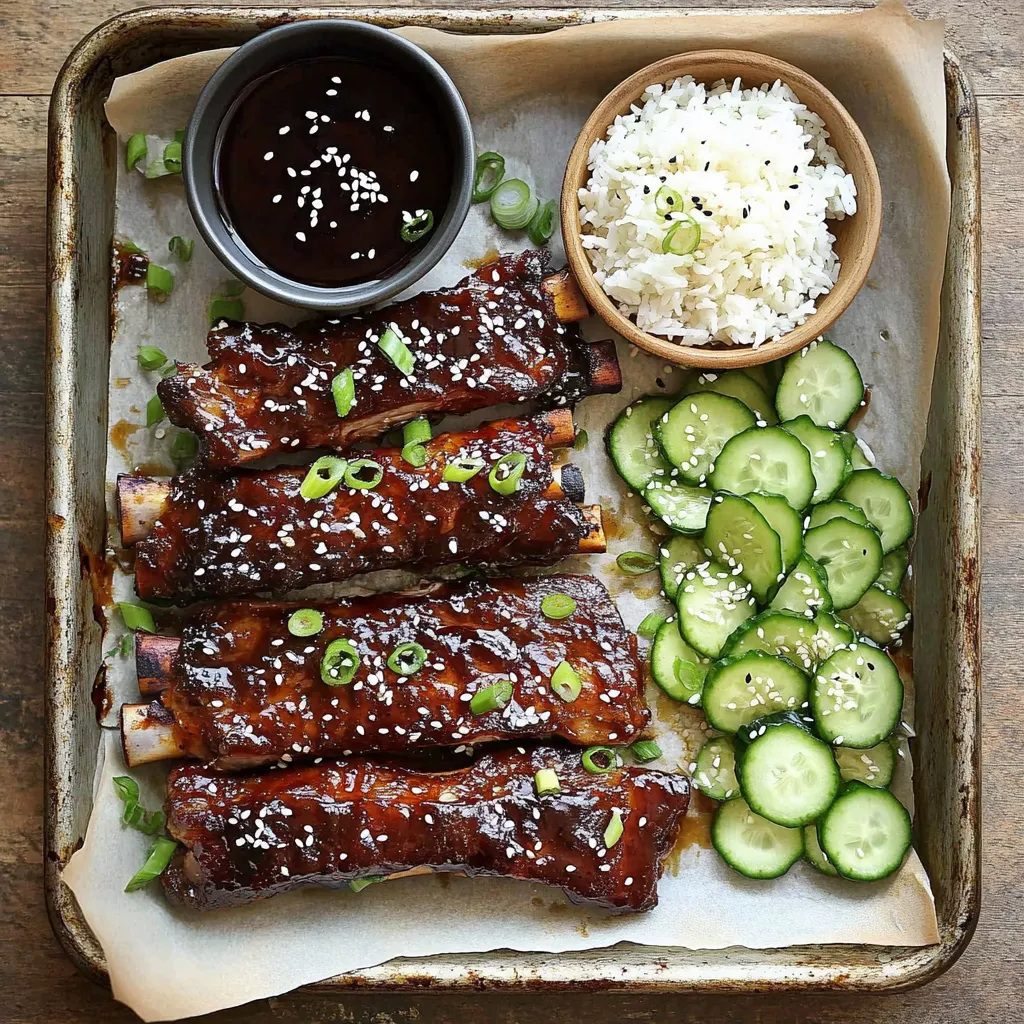 Sticky Asian Pork Ribs