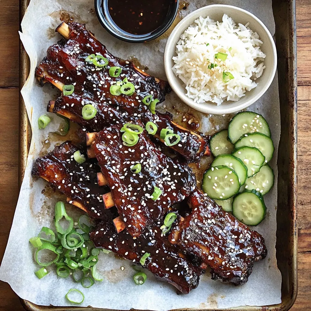 Sticky Asian Pork Ribs Recipe