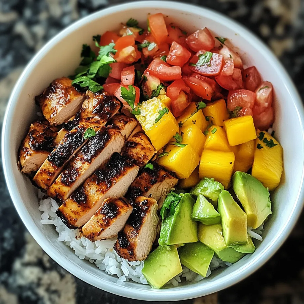 Caribbean Jerk Chicken Bowl Recipe