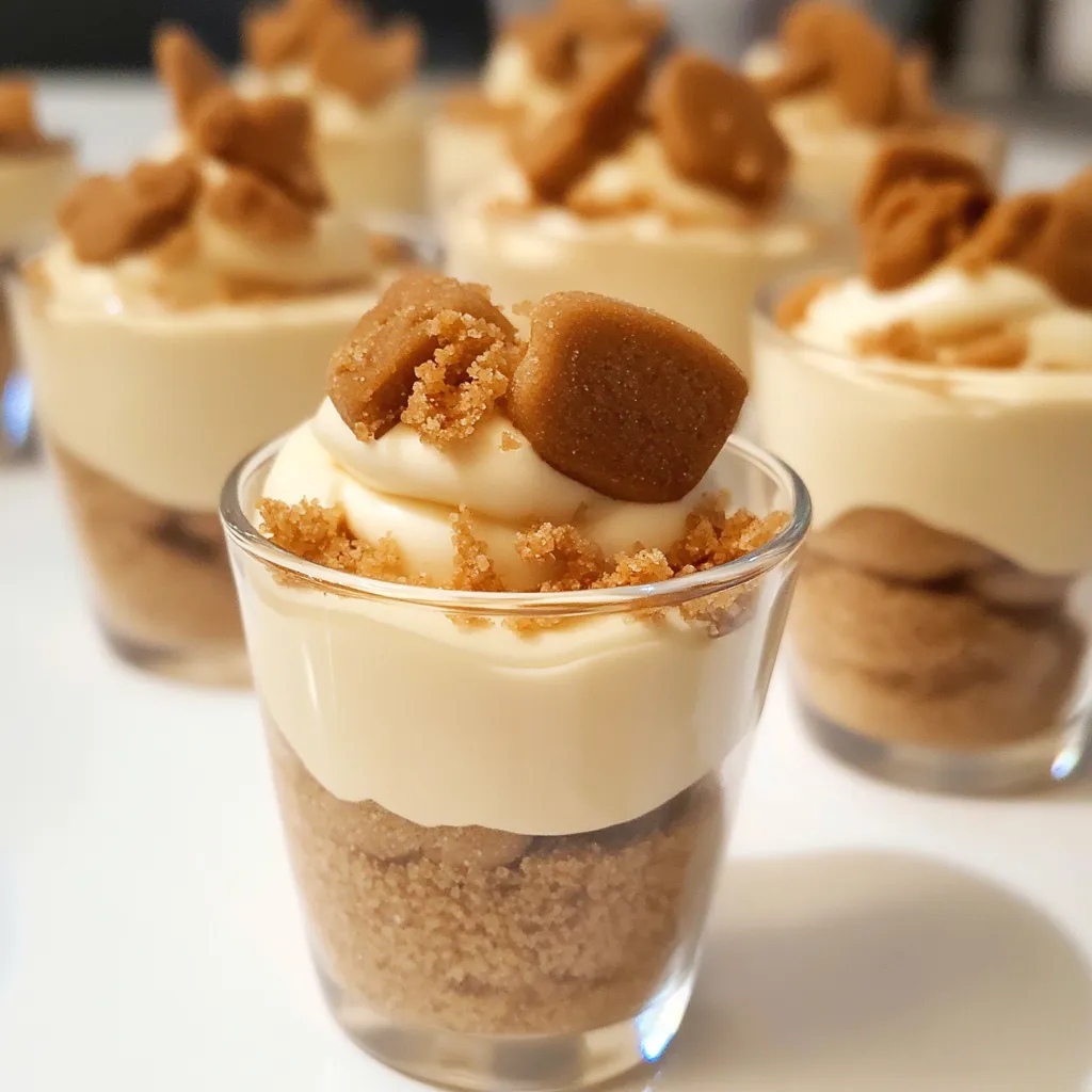 Lotus Biscoff Cheesecake Shots Recipe