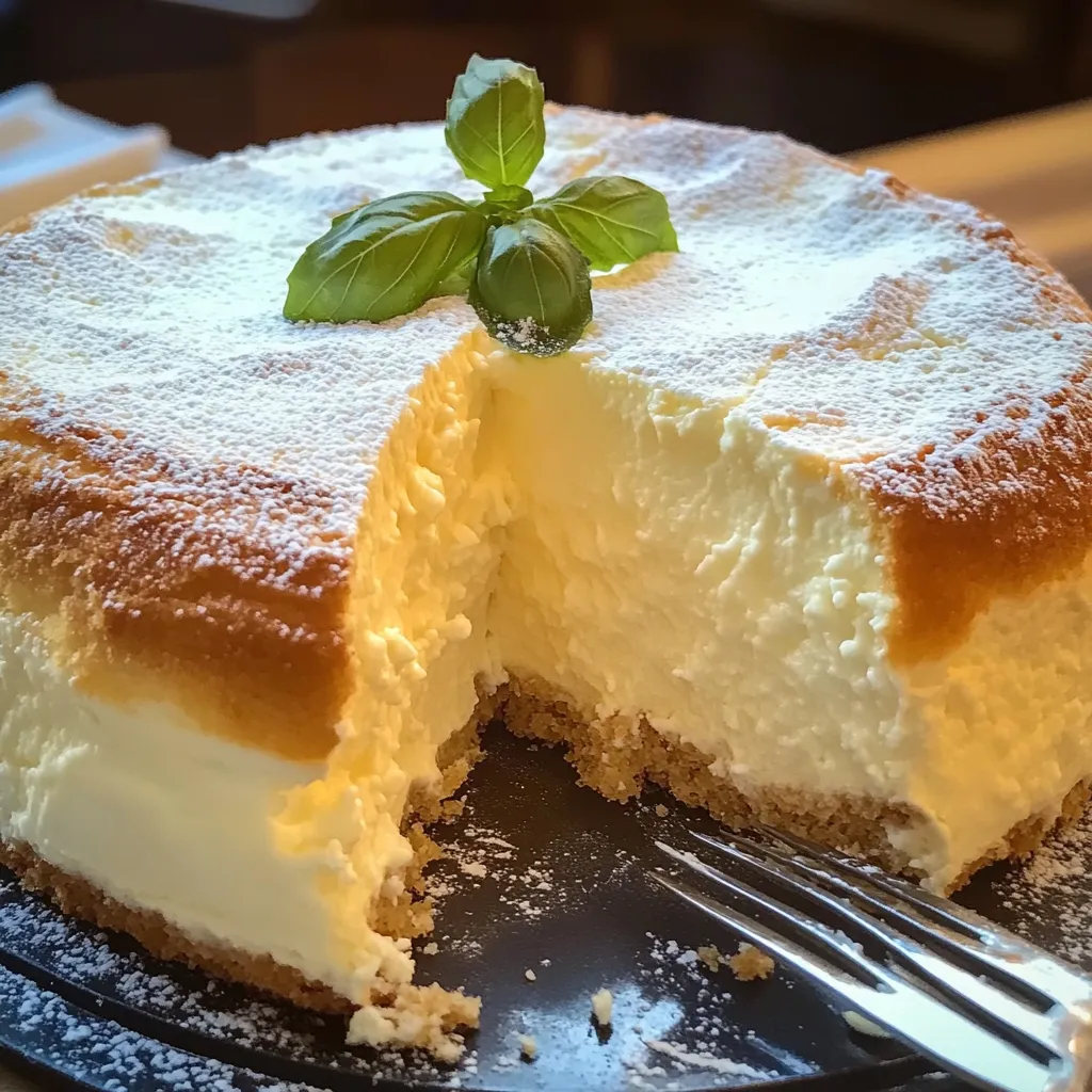 Light & Fluffy Yogurt Cloud Cake Recipe