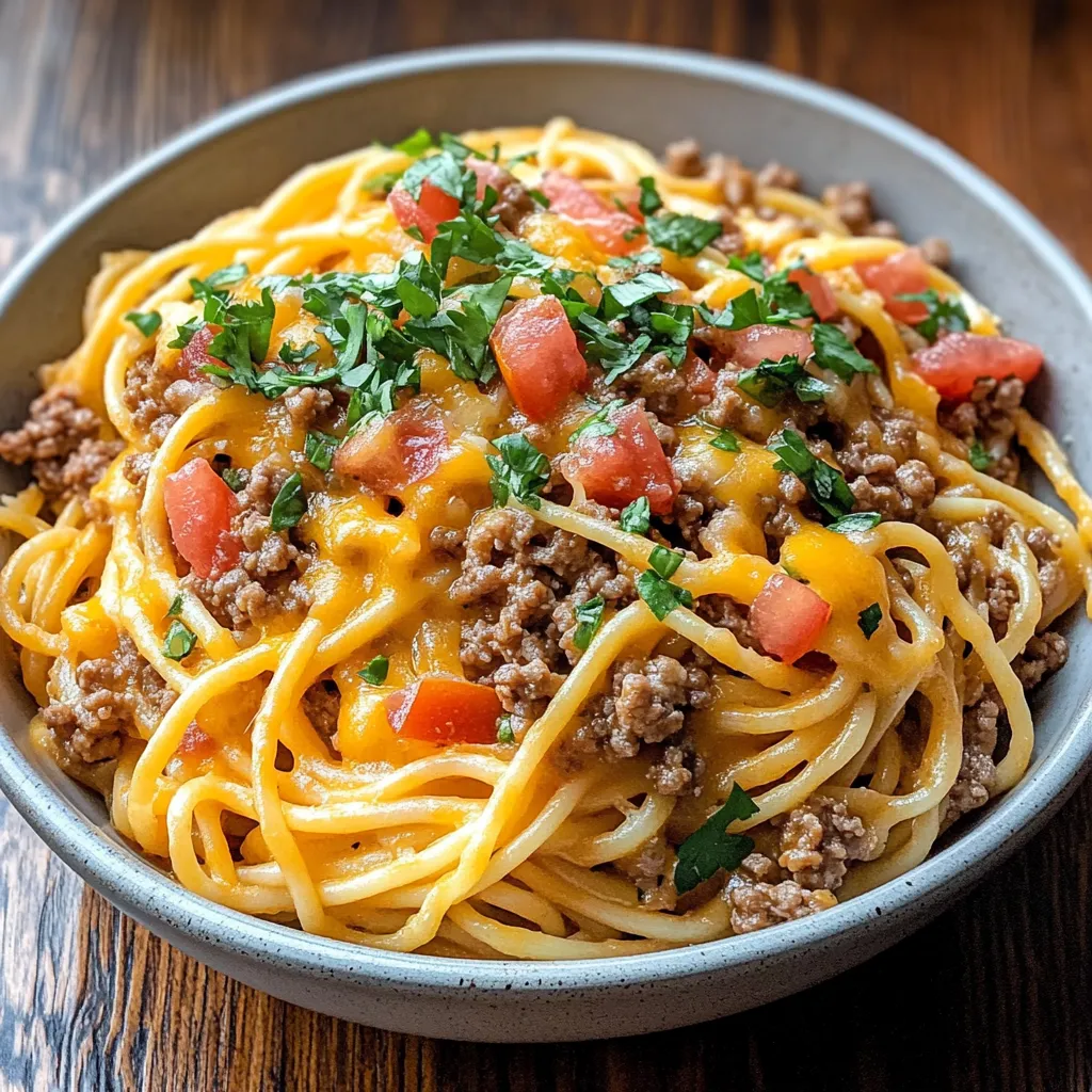 Taco Spaghetti Recipe