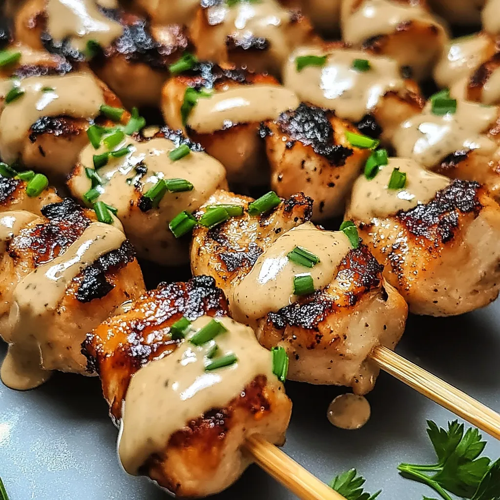 Bang Bang Chicken Skewers Recipe