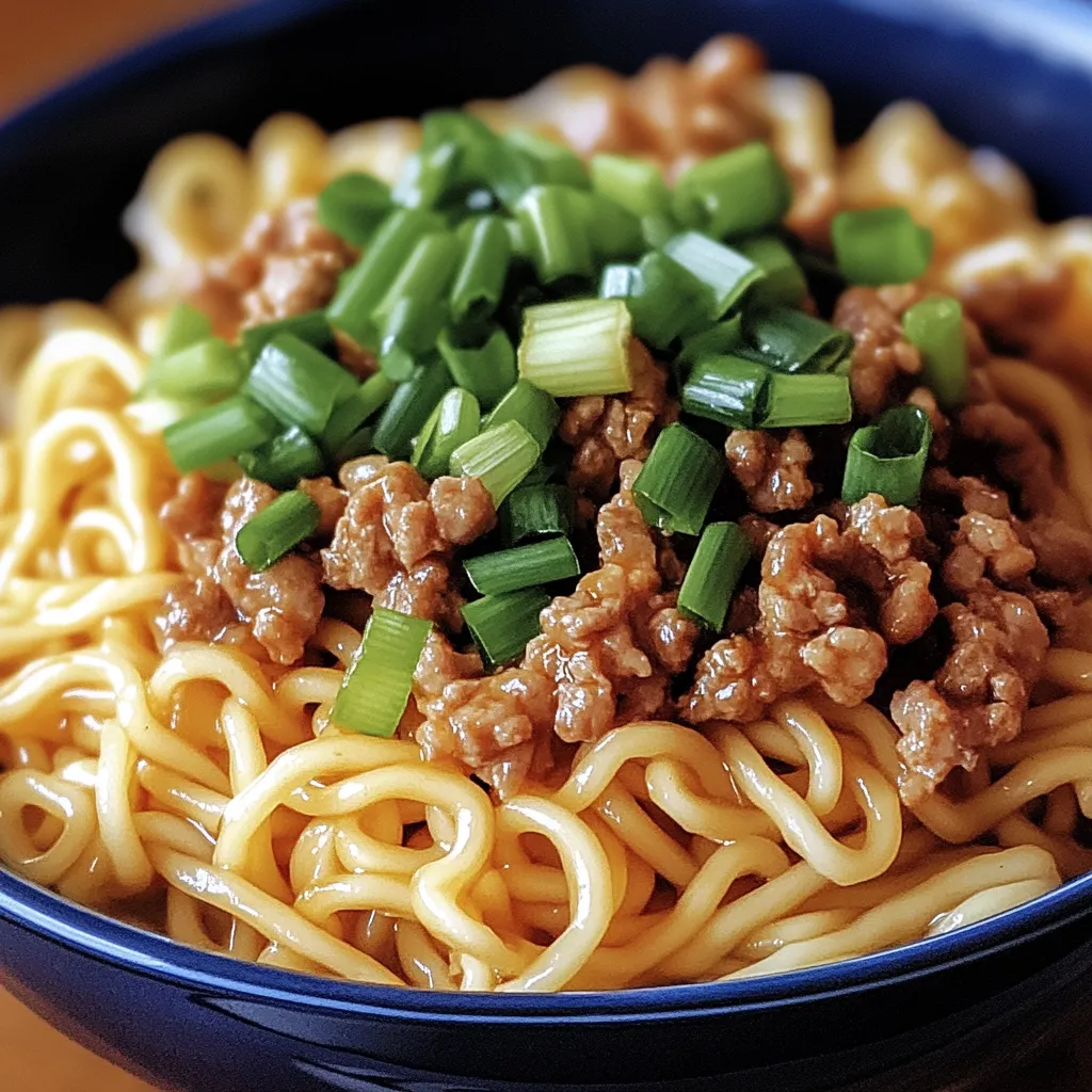 Easy Addictive Dan Dan Noodles