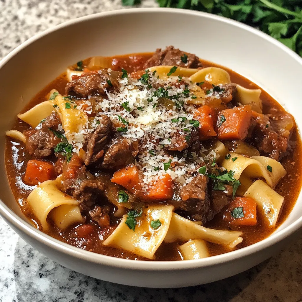 Beef Ragu with Pappardelle Recipe