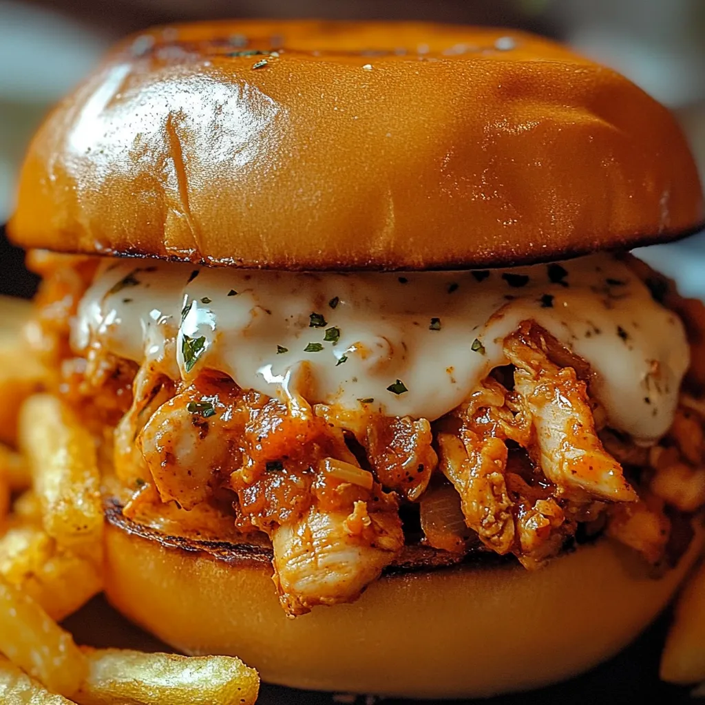 Delicious Cajun Chicken Sloppy Joes Recipe
