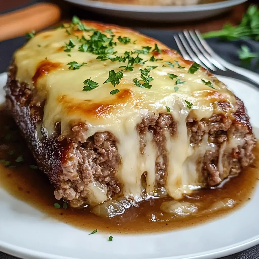 French Onion Meatloaf
