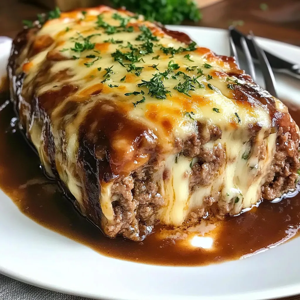 Easy French Onion Meatloaf