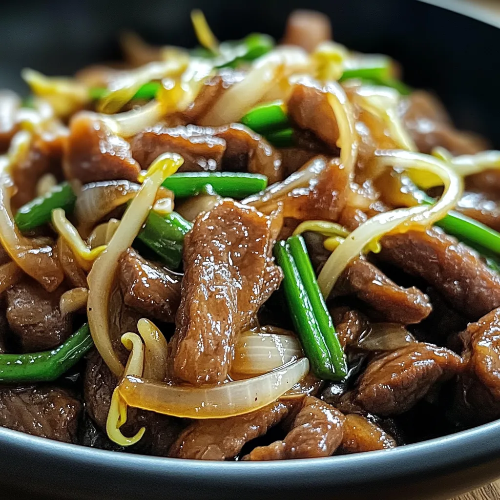 Chinese Beef and Onion Stir-Fry Recipe