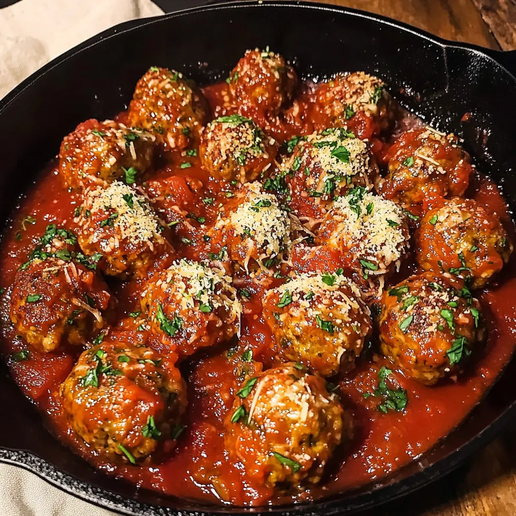 Homemade Italian Meatballs Recipe