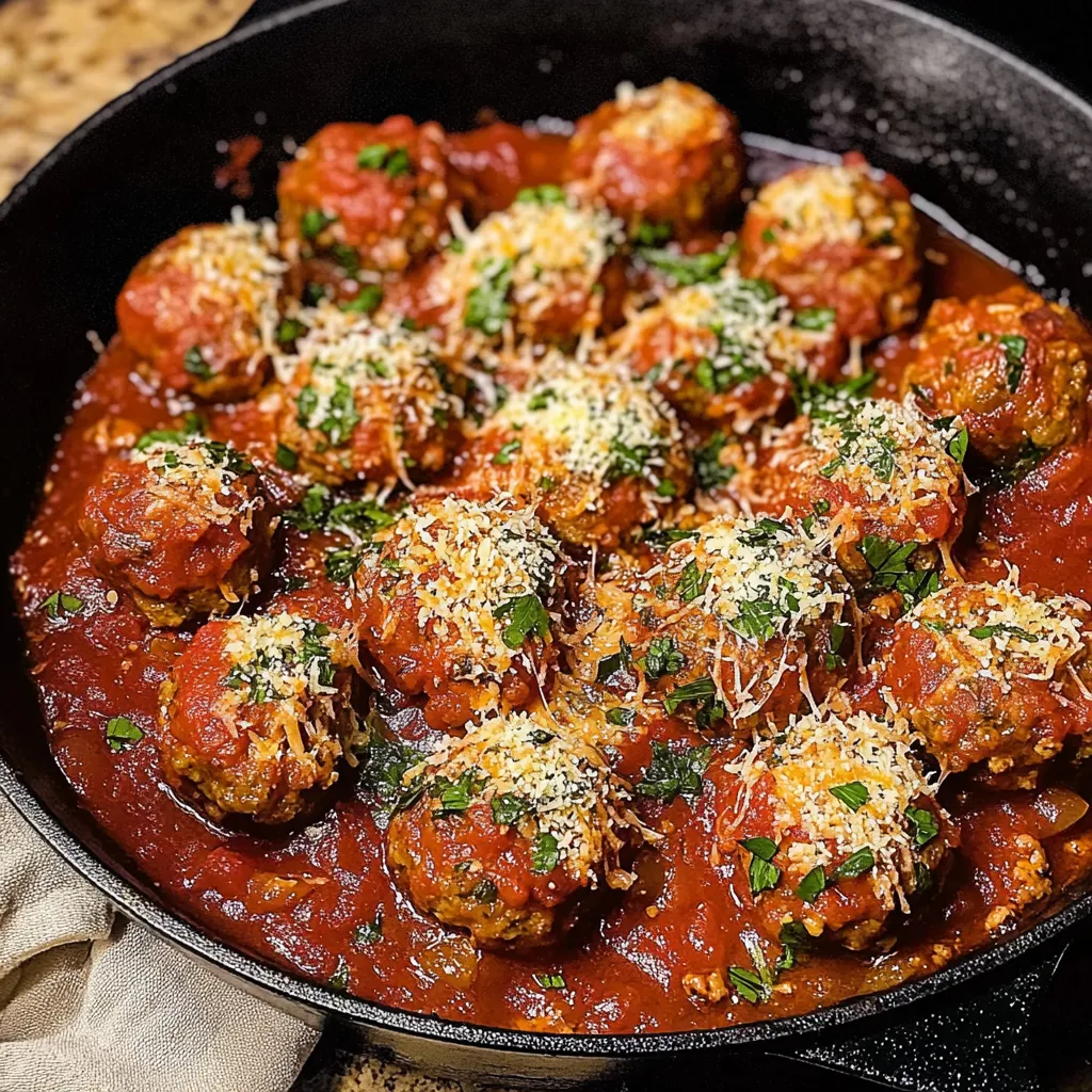 Easy Homemade Italian Meatballs