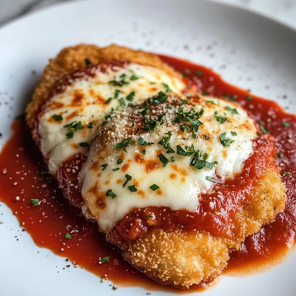 Easy Chicken Parmigiana